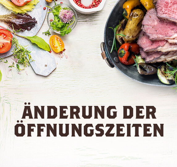 Änderung der Öffnungszeiten in Augsburg Pfersee sowie Bäckergasse