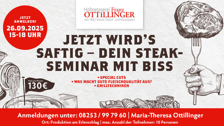 Das war unser Steak-Seminar im September 2025