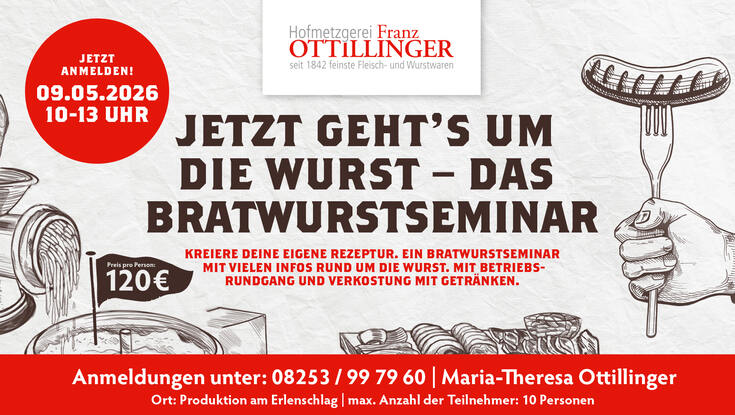 Bratwurstseminar Mai 2026